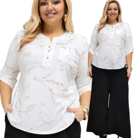 Bluzka Olza Rękawek 3/4 Polska produkcja