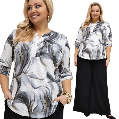 Bluzka Olza Rękawek 3/4 Polska produkcja