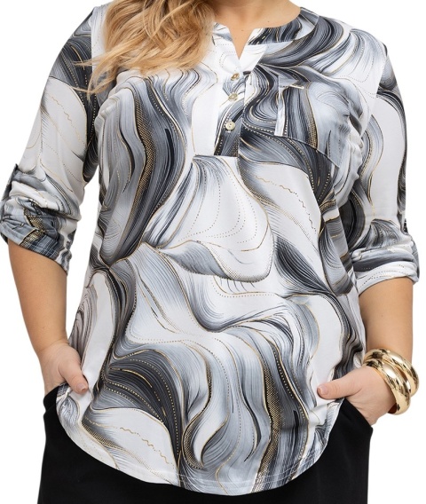 Bluzka Olza Rękawek 3/4 Polska produkcja