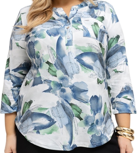 Bluzka Olza Rękawek 3/4 Polska produkcja