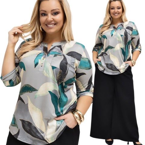 Bluzka Olza Rękawek 3/4 Polska produkcja