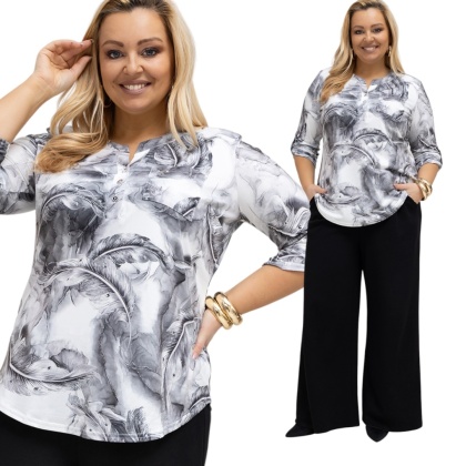 Bluzka Olza Rękawek 3/4 Polska produkcja